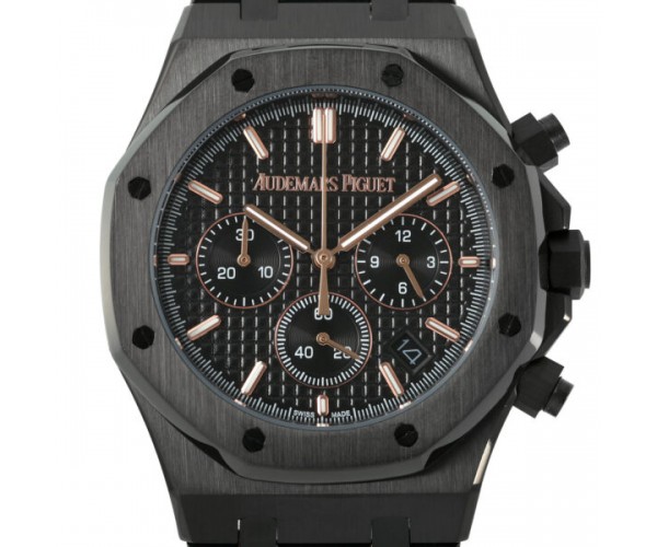 Replica Audemars Piguet Royal Oak Chronograph in Schwarzer Keramik: Eine Hommage an Innovation