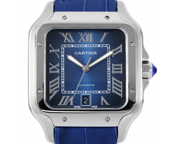 Elegantes Design der Cartier Santos Replica Uhr