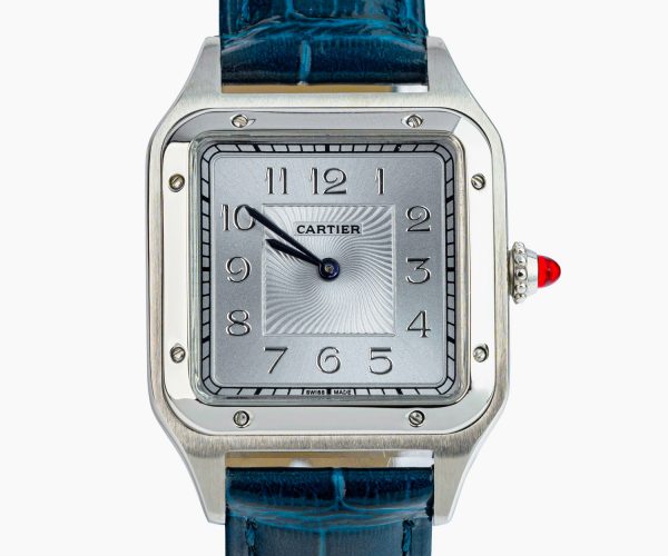 Exklusive Cartier Santos Dumont Platin Ausführung