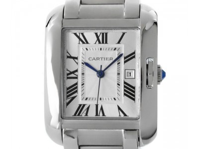 Cartier Tank Anglaise Replica Uhr für Herren