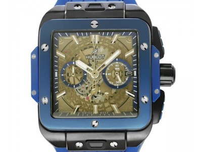 Hublot Square Bang Unico Replik - König des blauen Stils