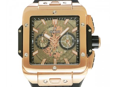 Replica Uhr: Eleganz und Innovation vereint in der Square Bang King gold 42mm