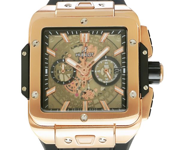 Replica Uhr: Eleganz und Innovation vereint in der Square Bang King gold 42mm