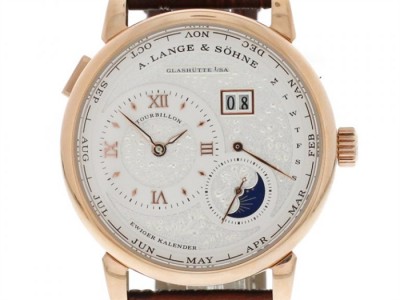 Replica Uhr: A. Lange & Söhne Lange 1 Mondphase Rotgold Meisterwerk