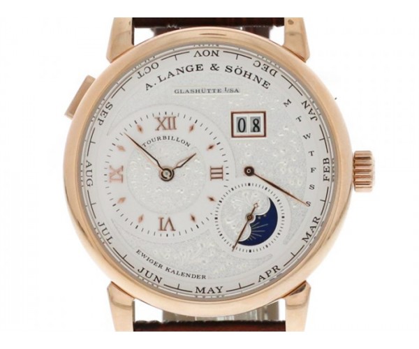 Replica Uhr: A. Lange & Söhne Lange 1 Mondphase Rotgold Meisterwerk