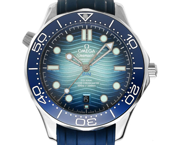 Omega Seamaster Diver 300M Kautschukarmband Replica Uhr 2024