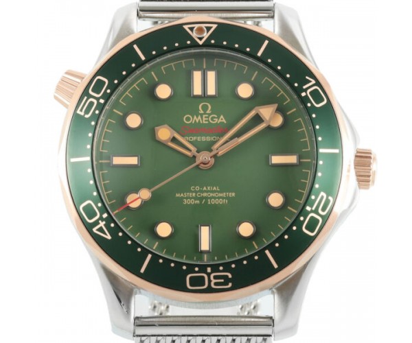 Exklusive Omega Seamaster Divemaster 300M in Grüner Bronze