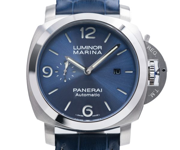 Panerai Luminor Marina 44mm mit faszinierendem blauen Zifferblatt