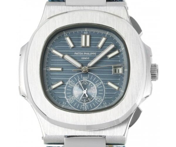 Beeindruckende Eleganz der Patek Philippe Nautilus 5980/60G Replica Uhr in Weißgold