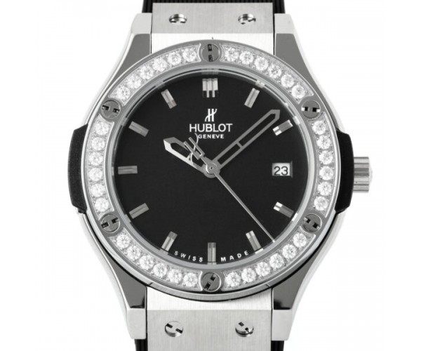 Replica Hublot Classic Fusion 33mm Diamanten Damen
