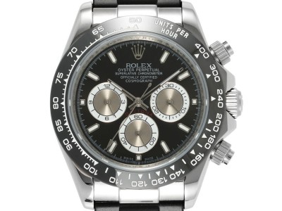 Elegante Replica Uhr: Rolex Daytona Oysterflex aus Weißgold