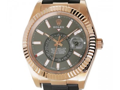 Elegante Replica Uhr Sky-Dweller in Roségold