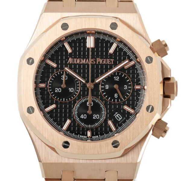 Audemars Piguet Royal Oak Chrono rotgold 26240or schwarz