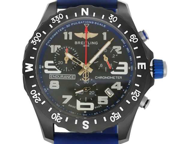 Breitling Endurance Pro Kautschukarmband blau