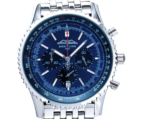Replica Breitling Navitimer mit blauem Zifferblatt