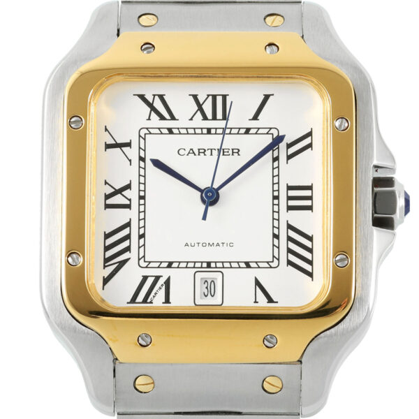 Cartier Santos de Cartier 100 Large twotone
