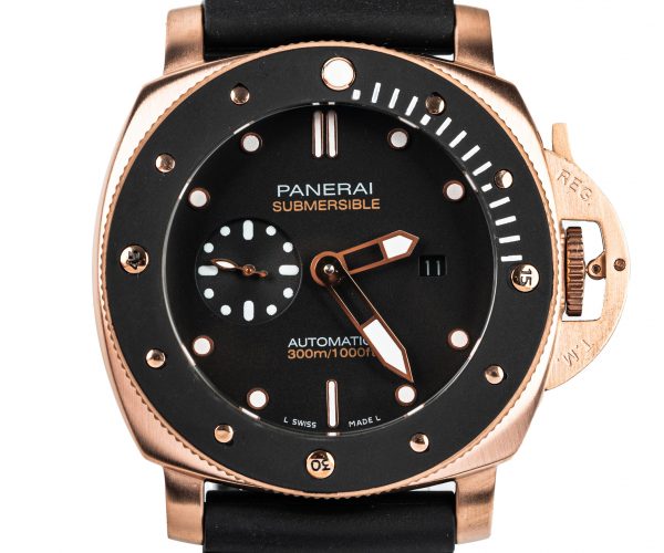 Panerai Submersible Automatik 18kt Rose Gold PAM00974
