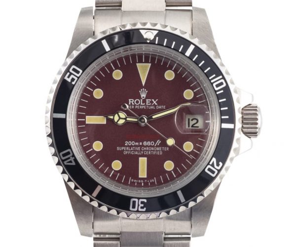 Rolex Submariner Date 1680 Meters First Tropical red
