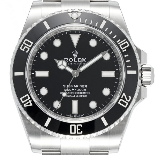 Rolex Submariner No Date 124060 41mm schwarzes Zifferblatt