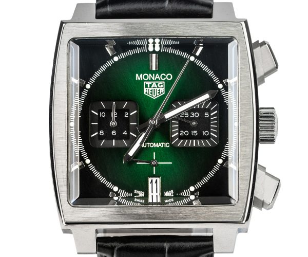 Tag Heuer Monaco Calibre Heuer02 Chrono grün